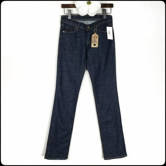 Citizens Of Humanity Denim - NWT Citizens of Humanity Low Waist Straight Leg Stretchy Ava #142 Jeans Size: 26